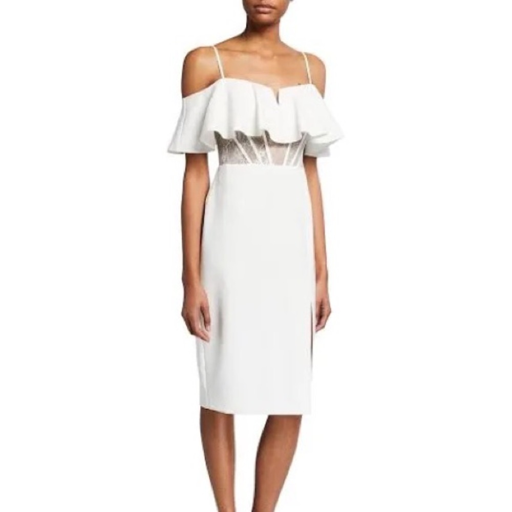 LACE TOP POPOVER COCKTAIL AND PARTY DRESS